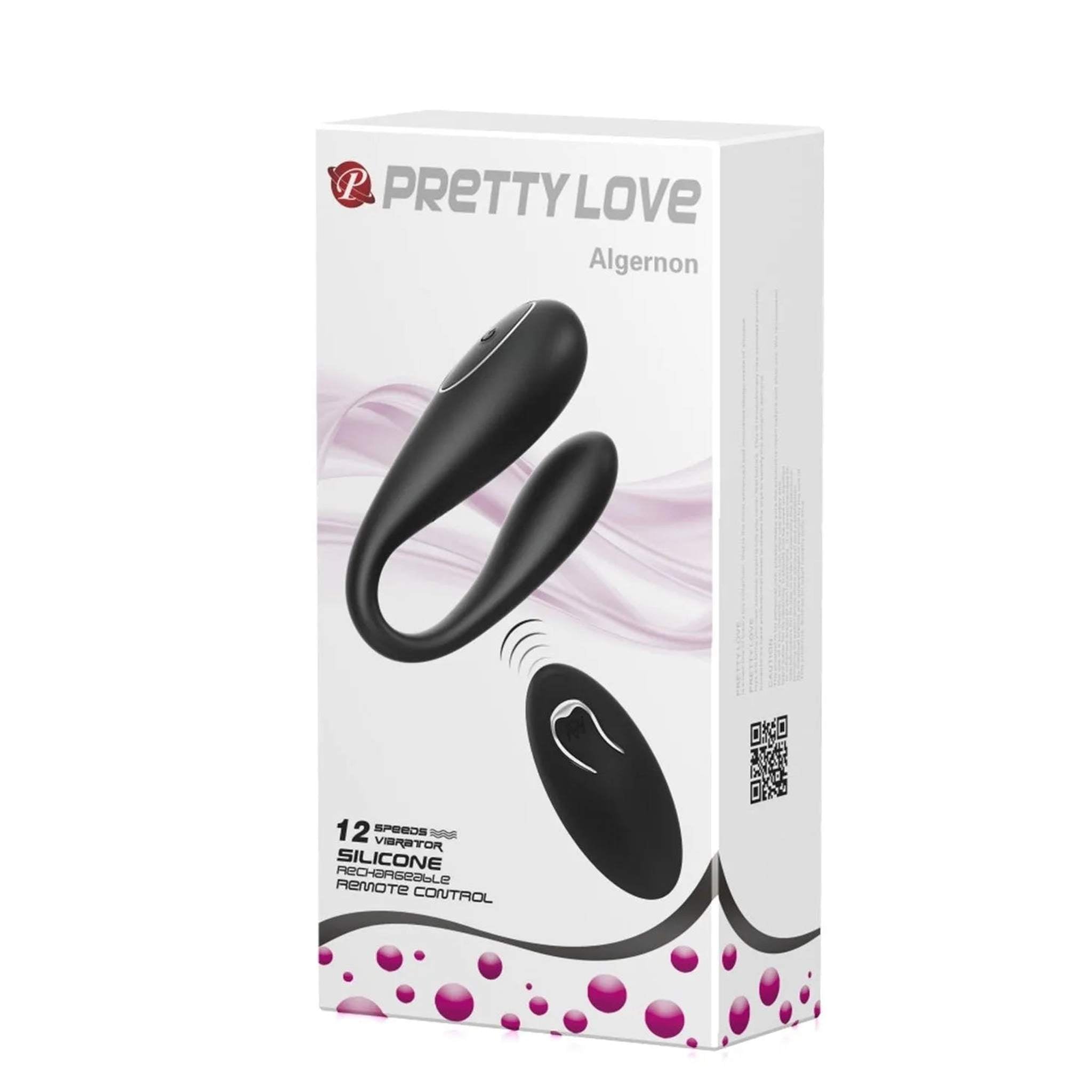 Algernoon Vibratore di coppia wireless con 12 vibrazioni