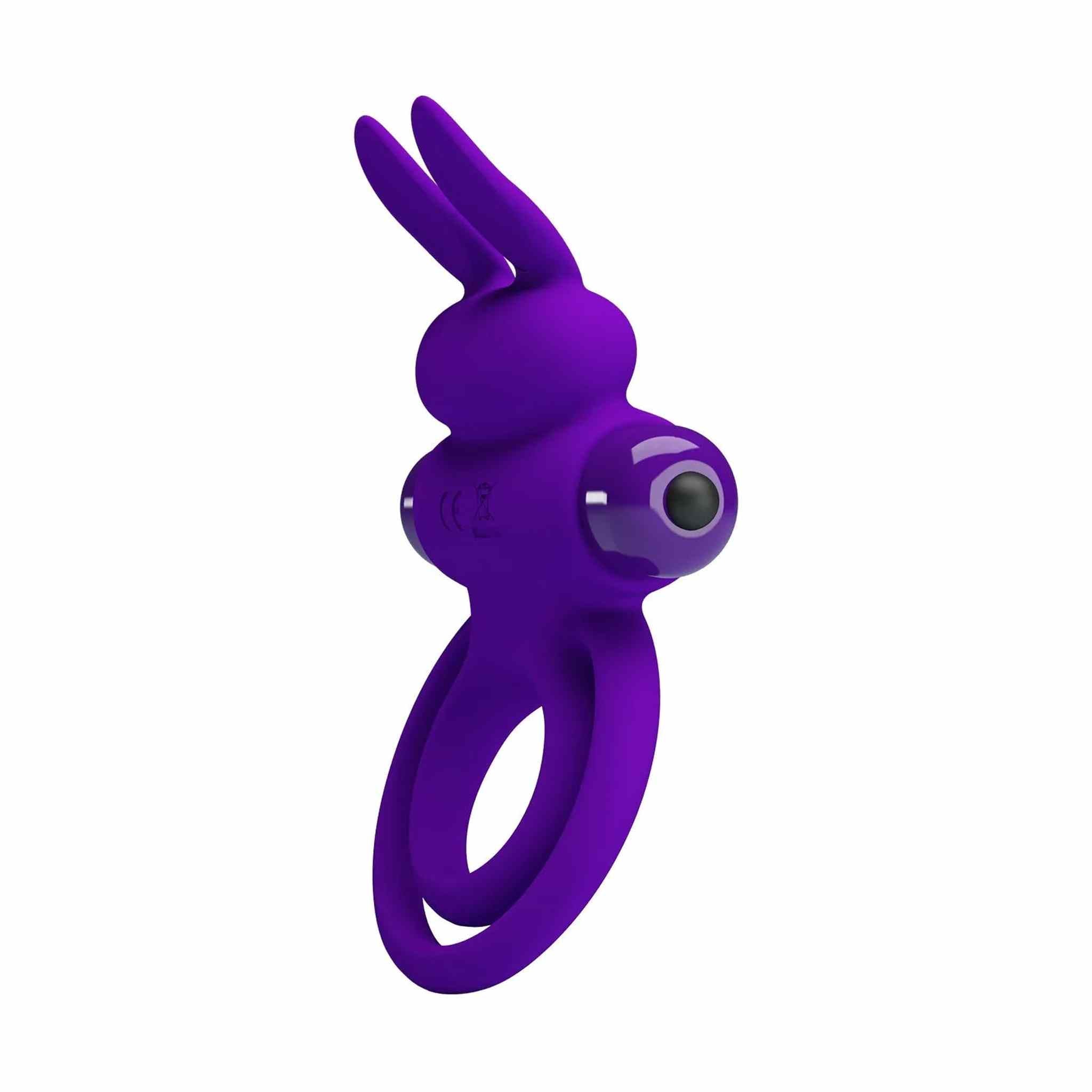 Anello in Silicone Pene e Testicoli con stimolatore clitorideo