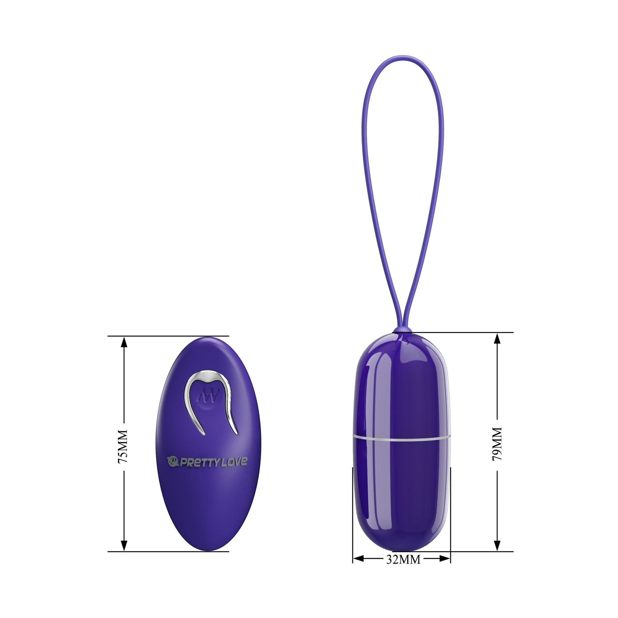 Arvin, ovetto vibrante wireless 12 modalità di vibrazione