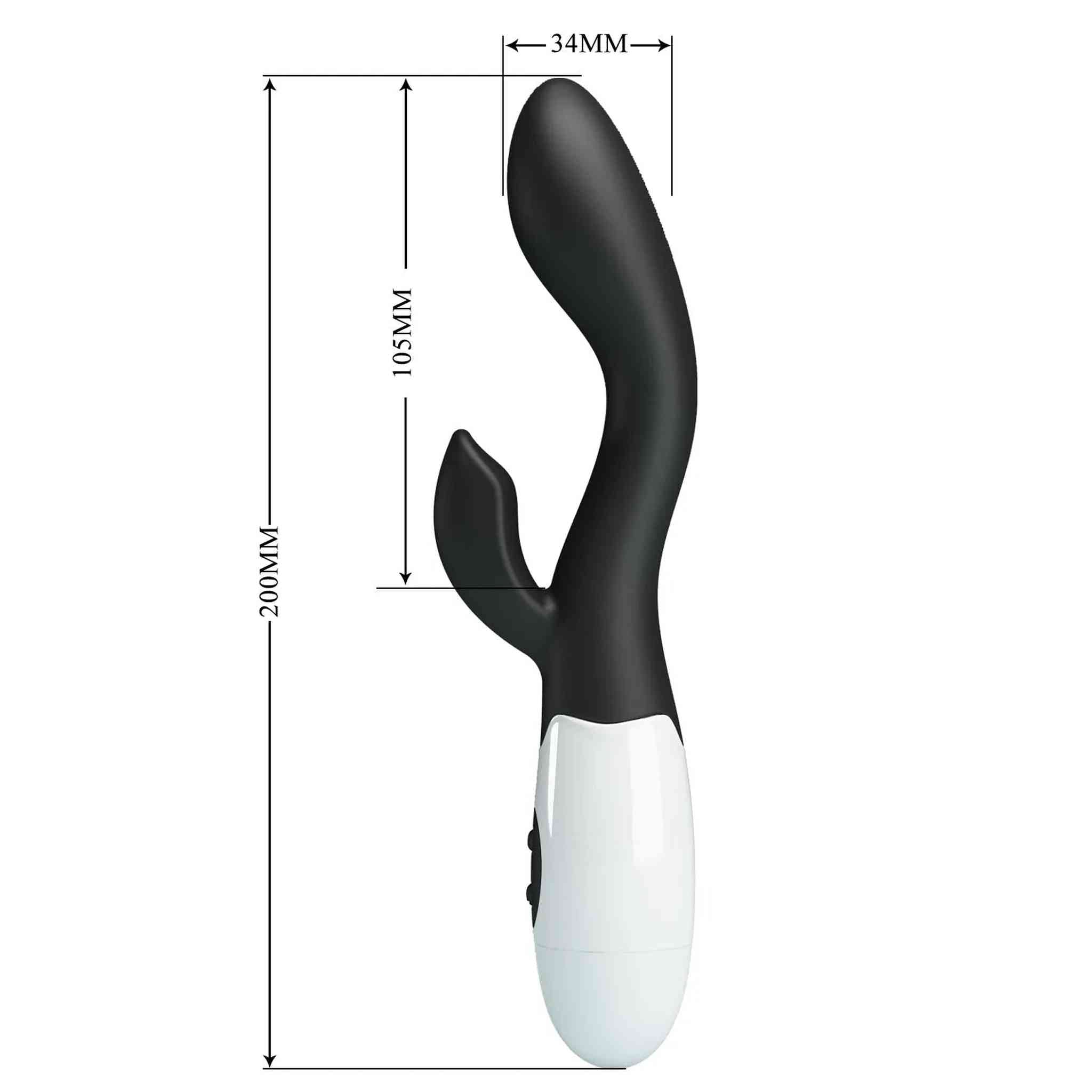 Brighty Vibratore Rabbit con 30 diverse modalità di vibrazione