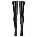 100% Natural Latex Socks - Black, Size XS