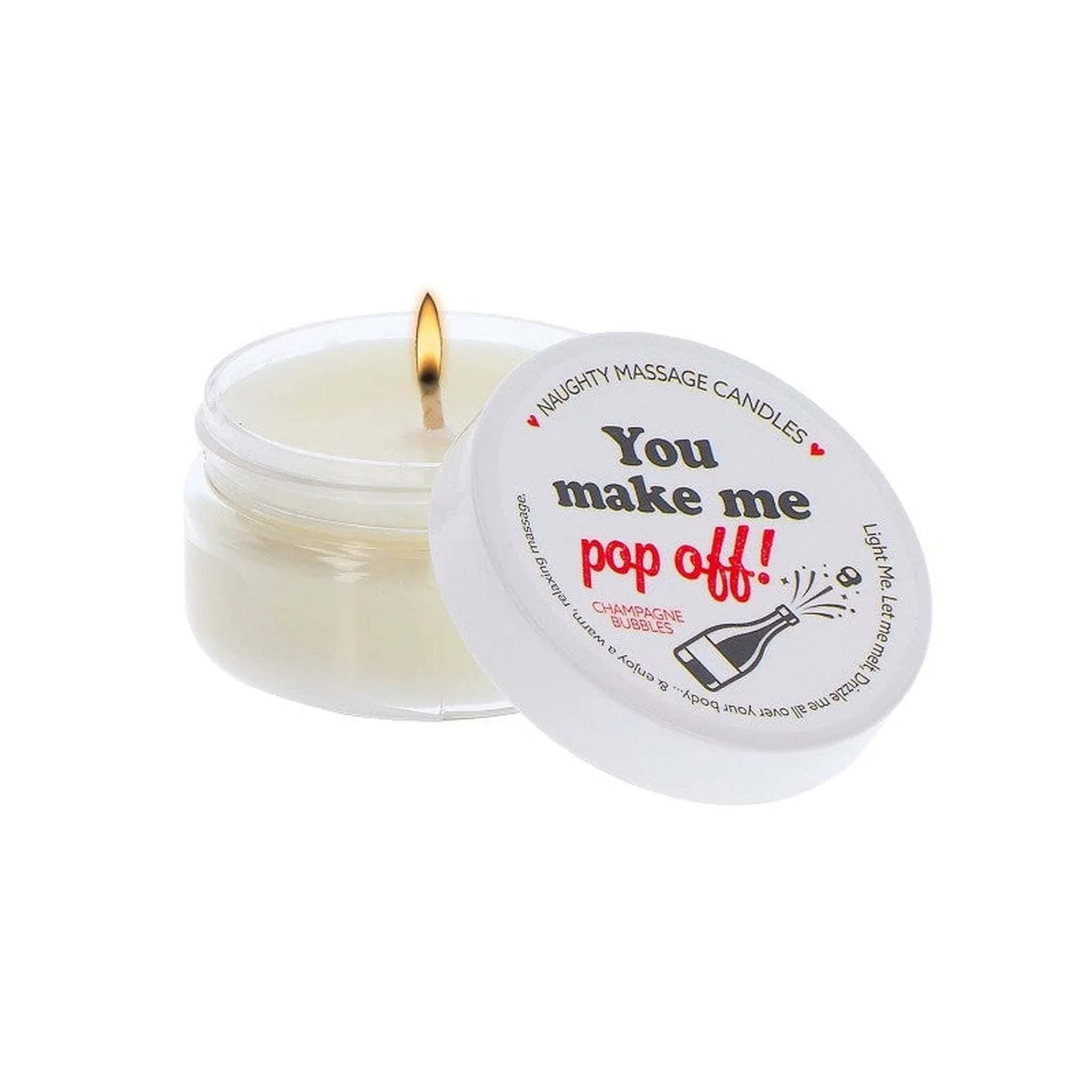 Candela da massaggio Gusto Champagne