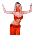 Sexy sinnliches und elegantes Verkleidungskostüm