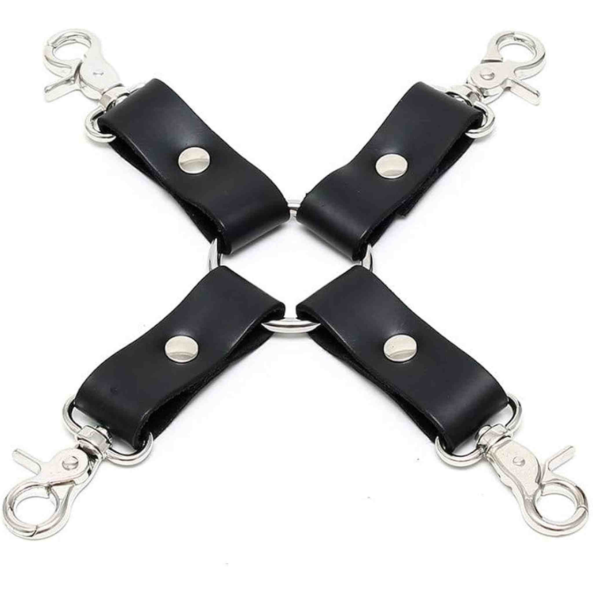 Croce di Hogtie con 4 ganci per Cavigliere e Polsiere