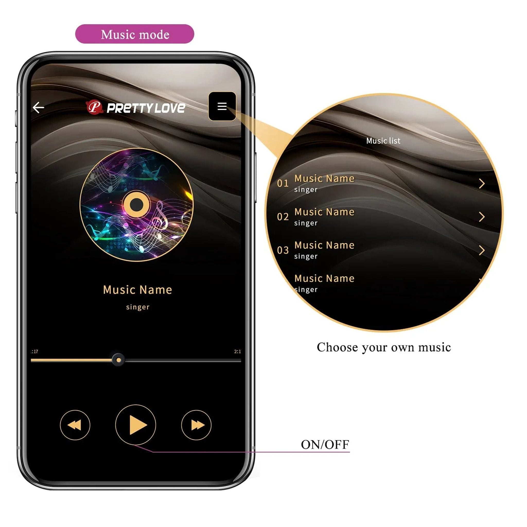 Ethan Vibratore Multifunzione Con Controllo da APP