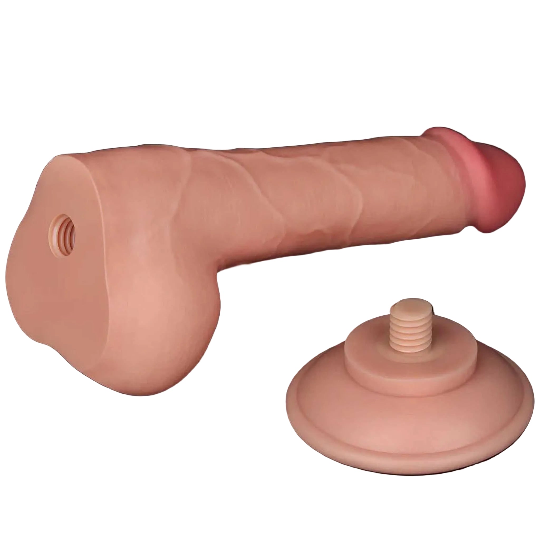 Fallo Scappellabile come un pene vero - 7.5″ Rosa Carne