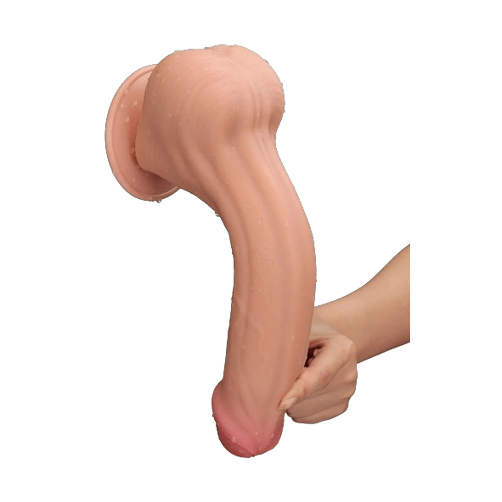 Fallo Super Realistico con Pelle Scorrevole - 11.5'' Rosa Carne