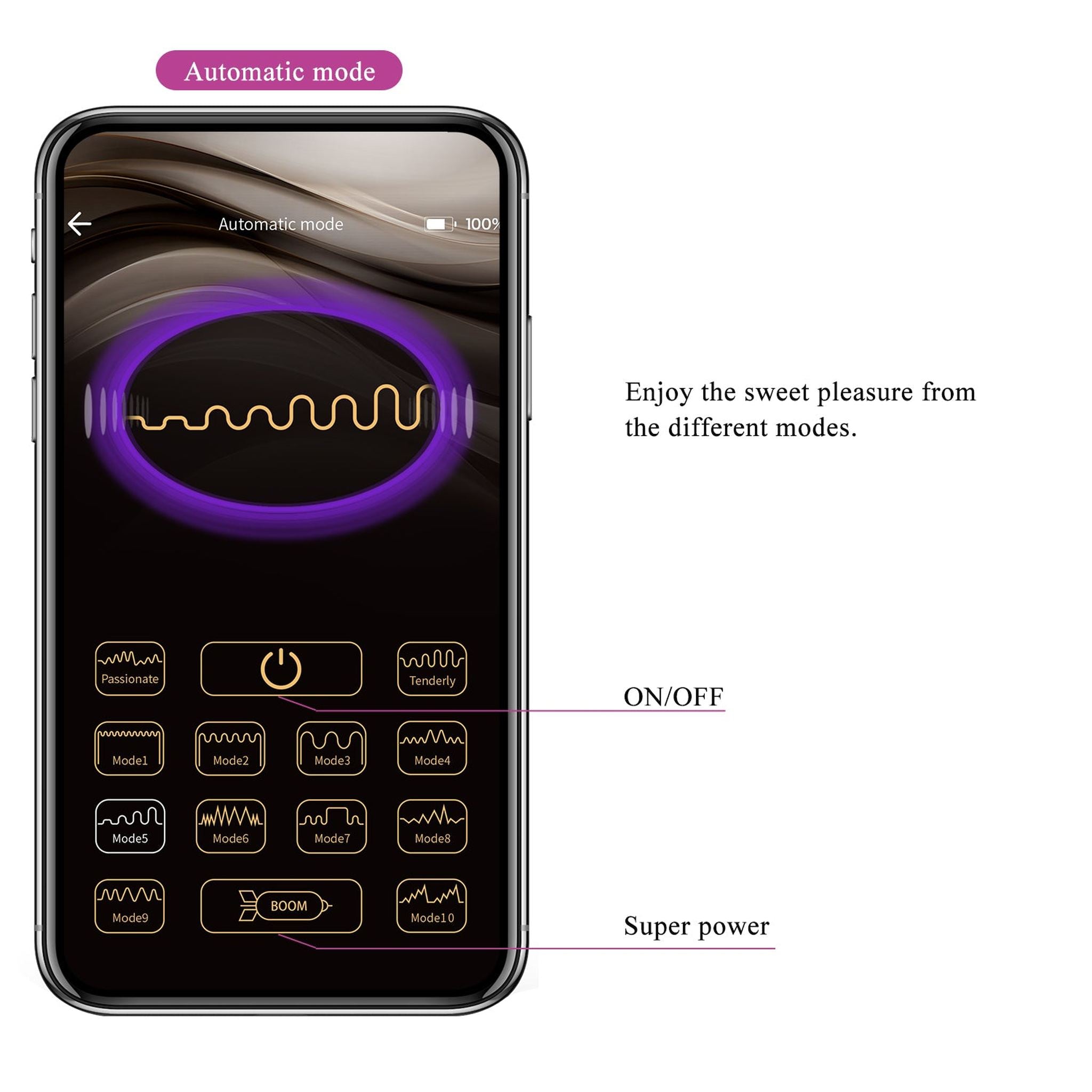 Hector Remote Vibrator with Vibration and Electro Shock