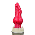 Hellfire Dog Penis Fantasy Monster Dildo Women Silicone Masturbator