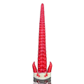 Hellfire Monster Tentacle Red Devils Penis Dildo Fantasy Dildo Silicone Masturbator