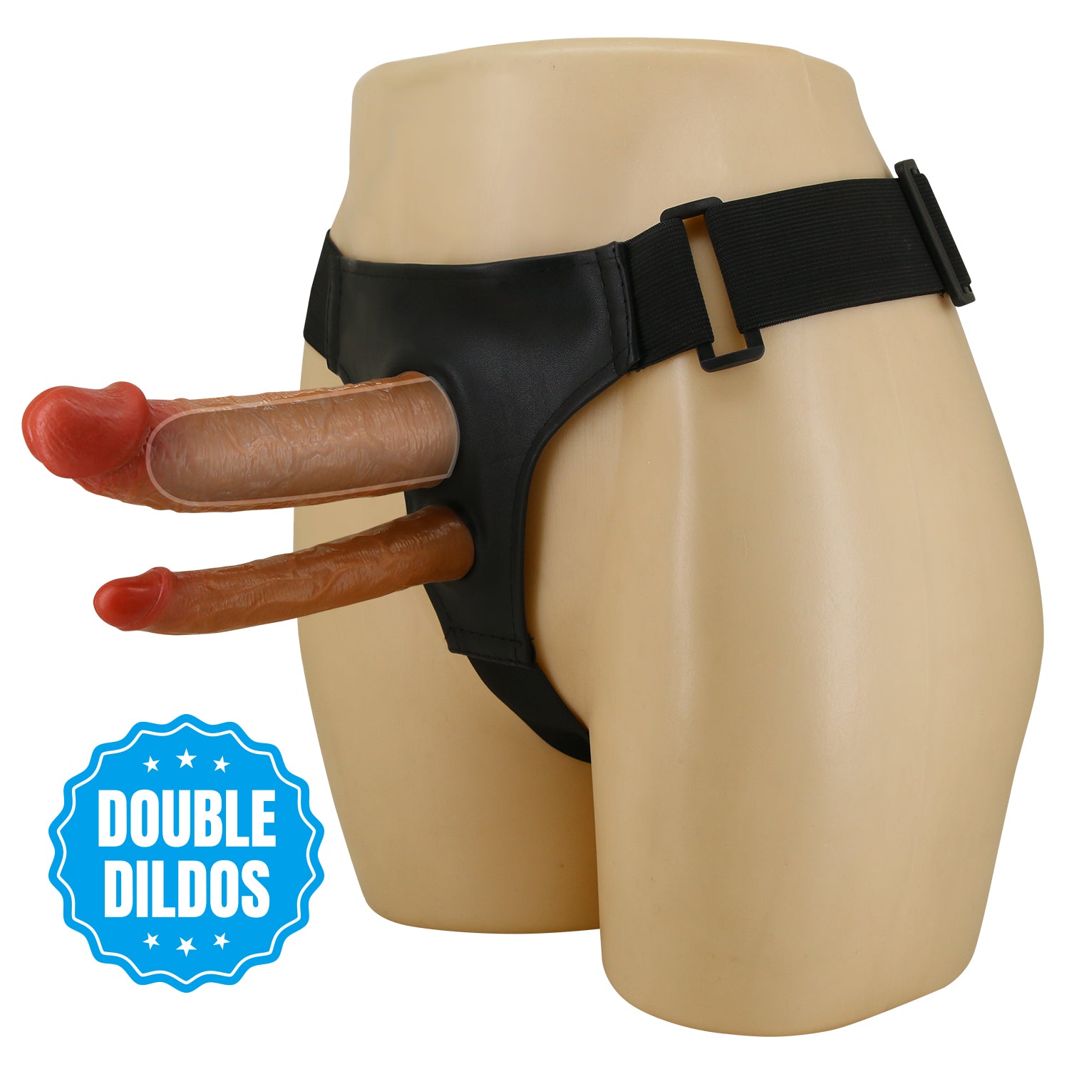 Keaven Strapon per Doppia Penetrazione Extra Morbido