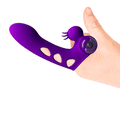 Der Orlando Vibrating Finegr Vibe mit Klitoriszungen