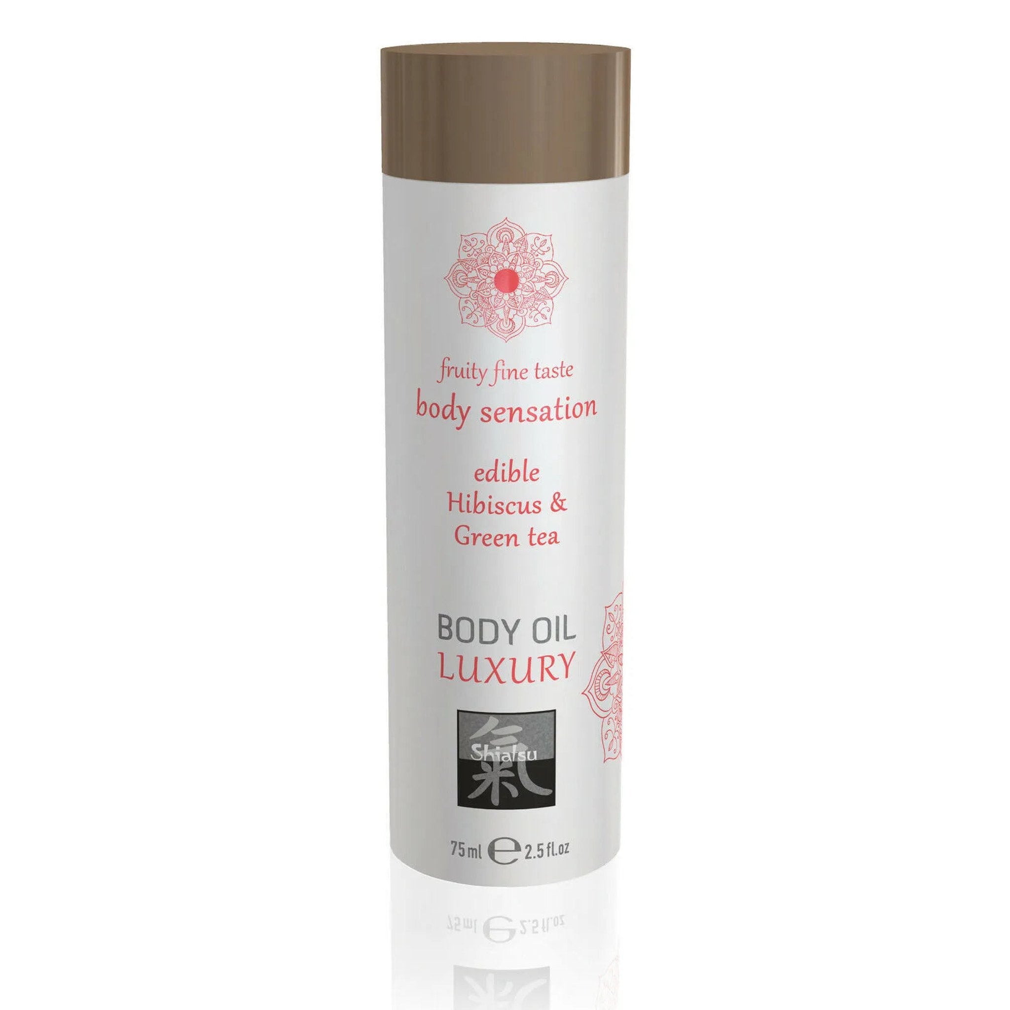 Luxury body oil edible - Hibiskus & Green Tea 75ml
