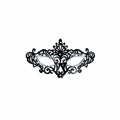 Mask With Rhinestones