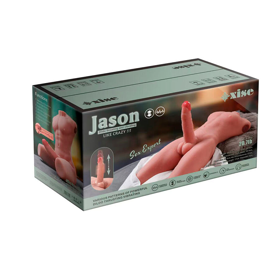 Mezzo Busto Uomo Con Dildo A Spinta Pneumatica