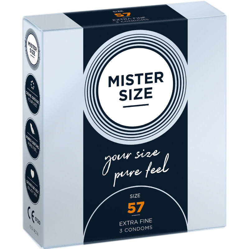 Mister Size Profilattici Extra Fini da 57 mm