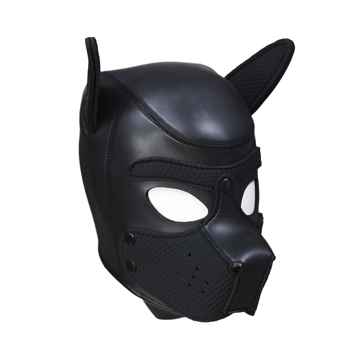 Neoprene Puppy Dog Hood โ Maschera BDSM in Neoprene per Puppy Play