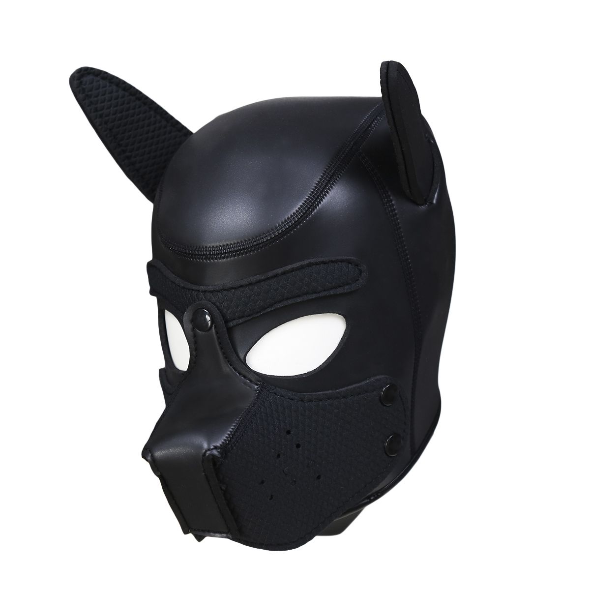 Neoprene Puppy Dog Hood โ Maschera BDSM in Neoprene per Puppy Play