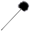 Kitzeldecke 42 cm – Schwarz