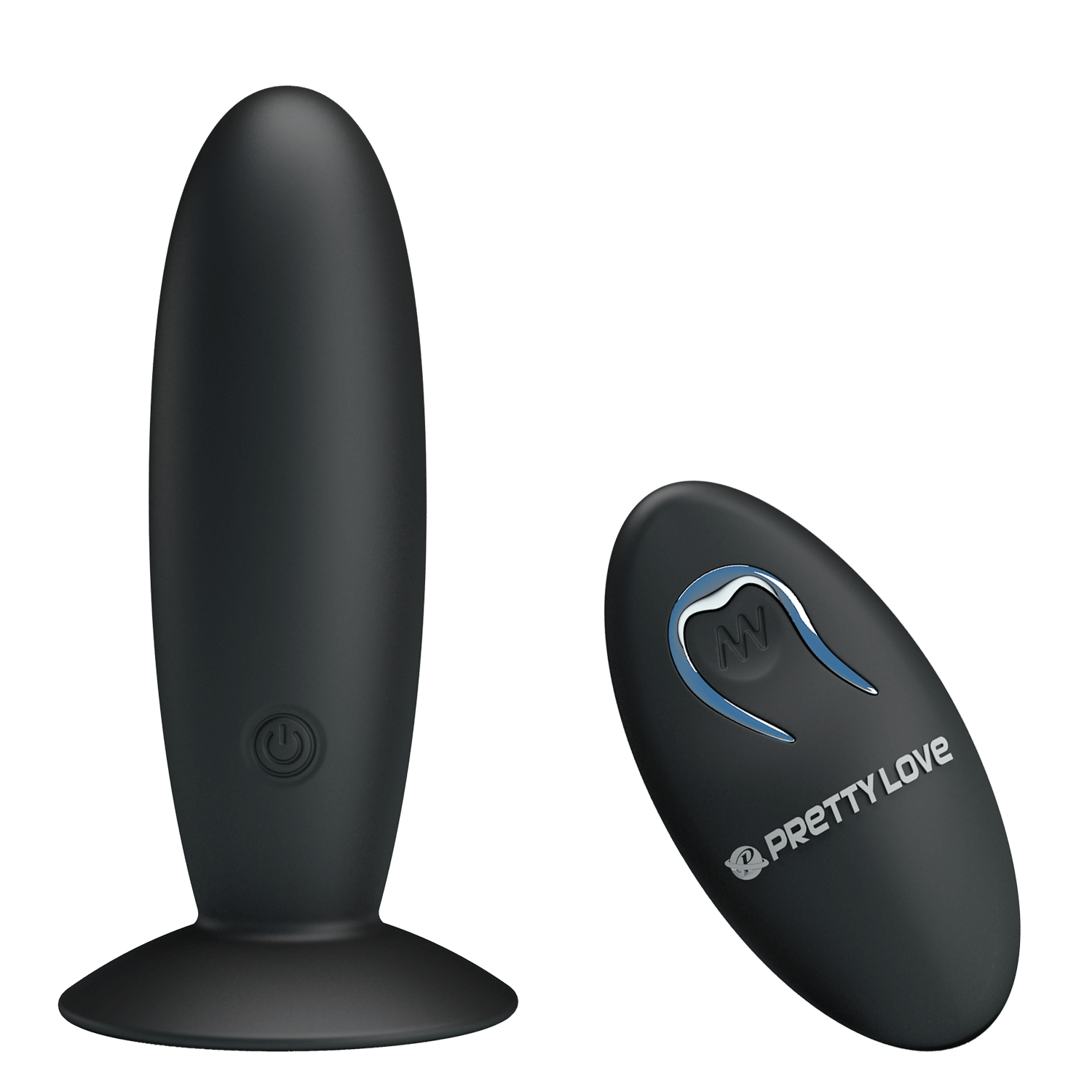 Vibrating Butt Plug with Suction Cup  12 Vibrations, Wireless  GoEstasy