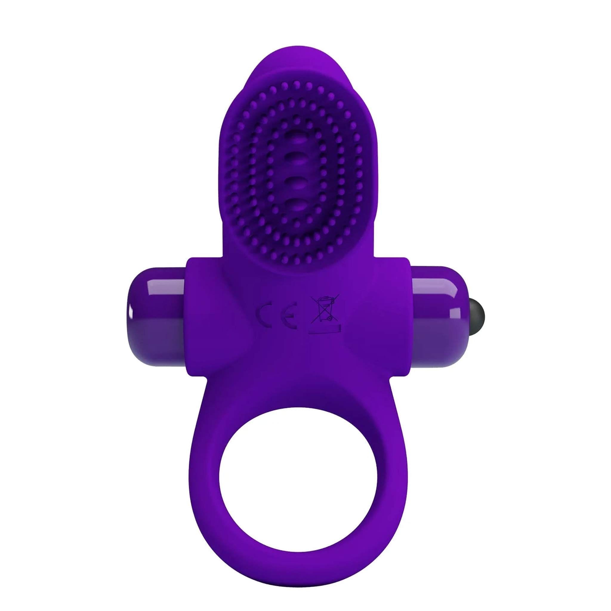 Pretty Love Vibrant Penis Ring 2 Purple