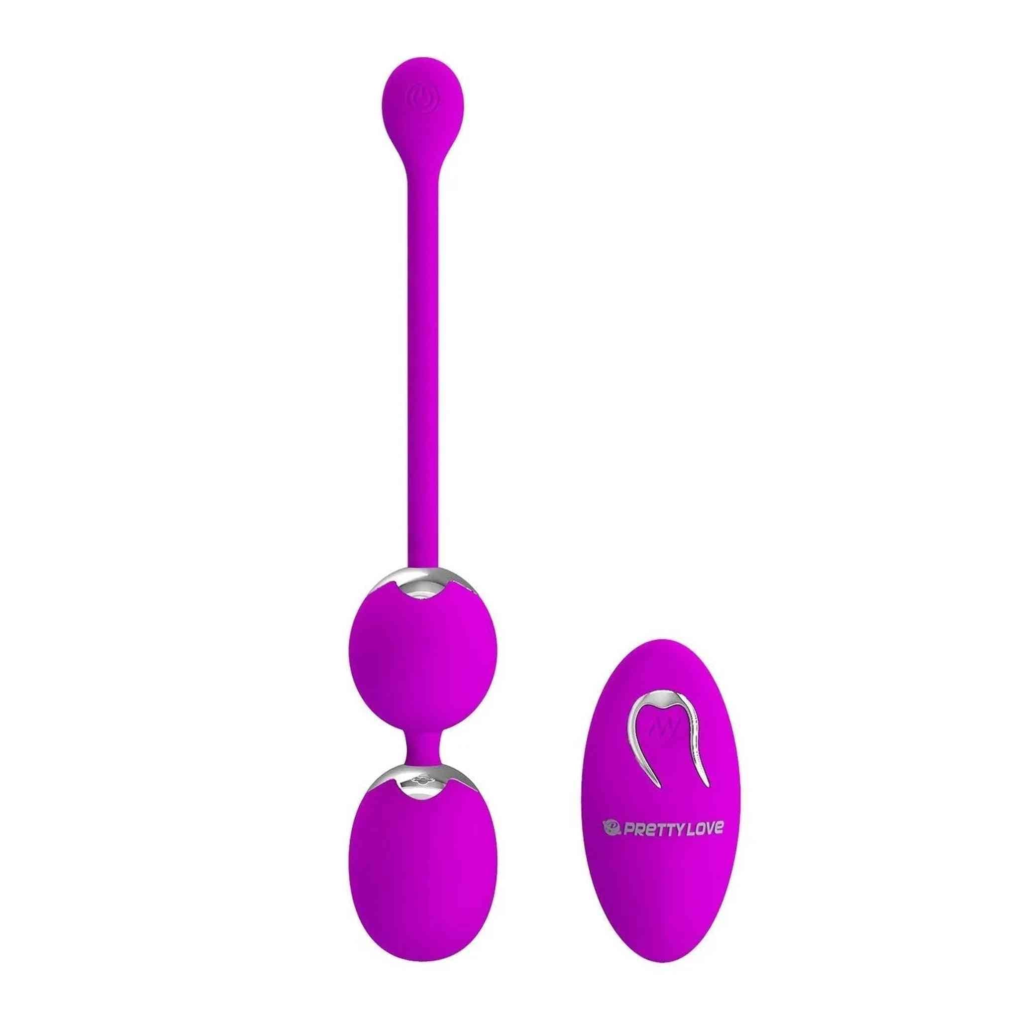 Pretty Love Willie - Palline vibranti wireless con 12 modalità di vibrazione