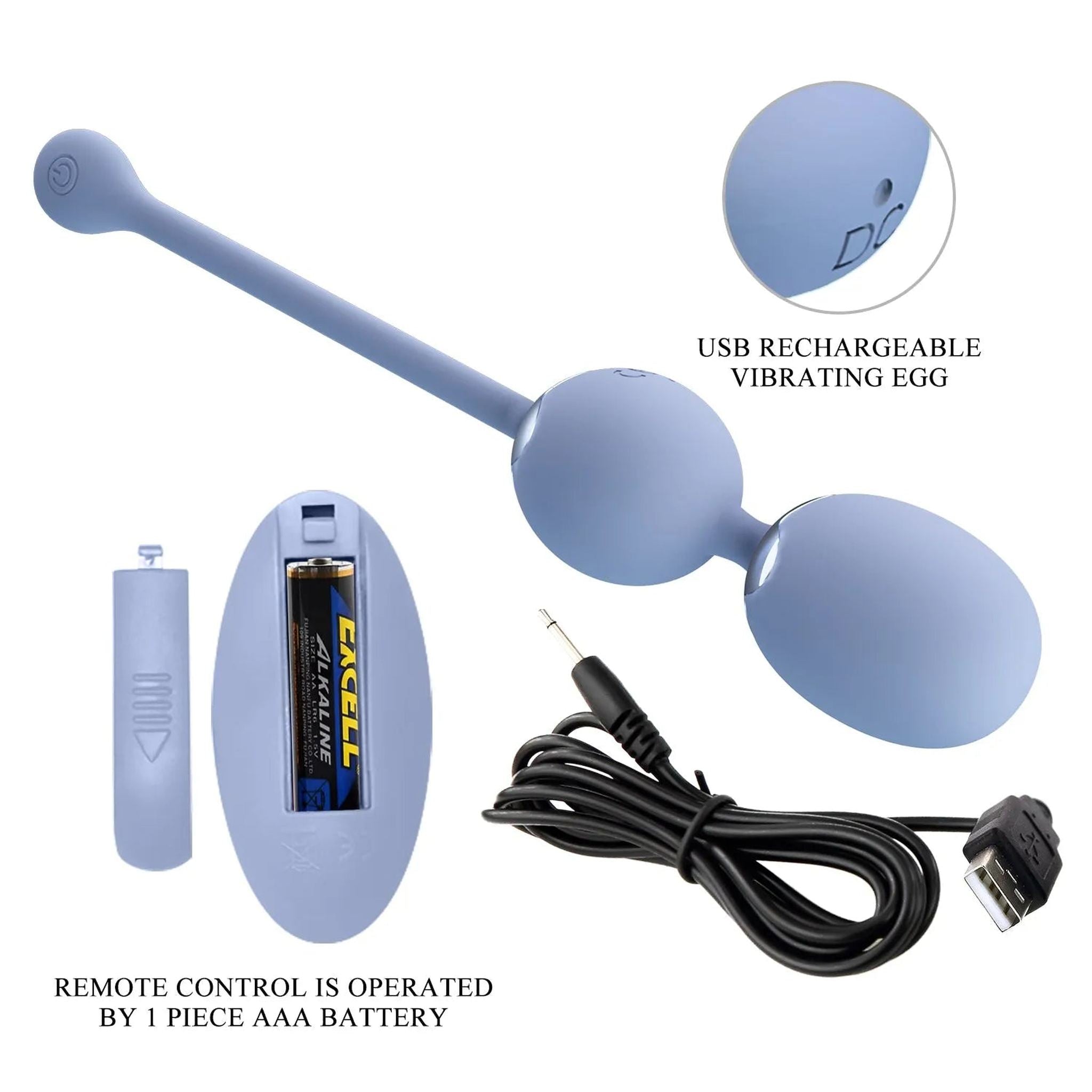 Pretty Love Willie - Palline vibranti wireless con 12 modalità di vibrazione
