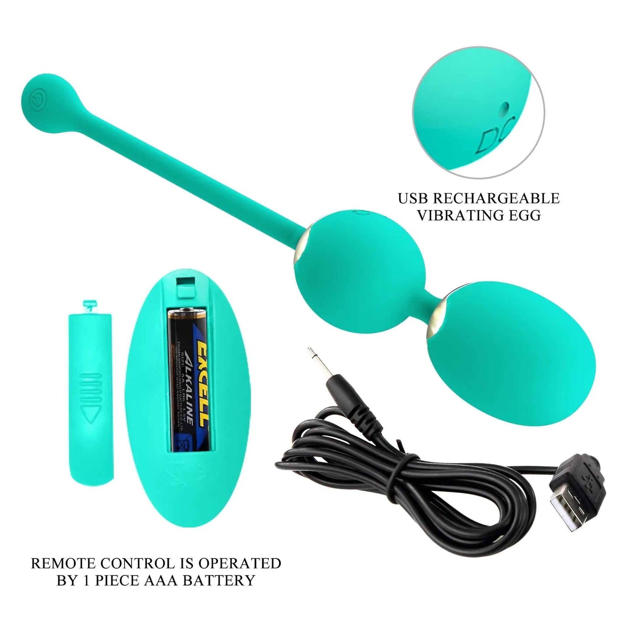 Pretty Love Willie - Palline vibranti wireless con 12 modalità di vibrazione