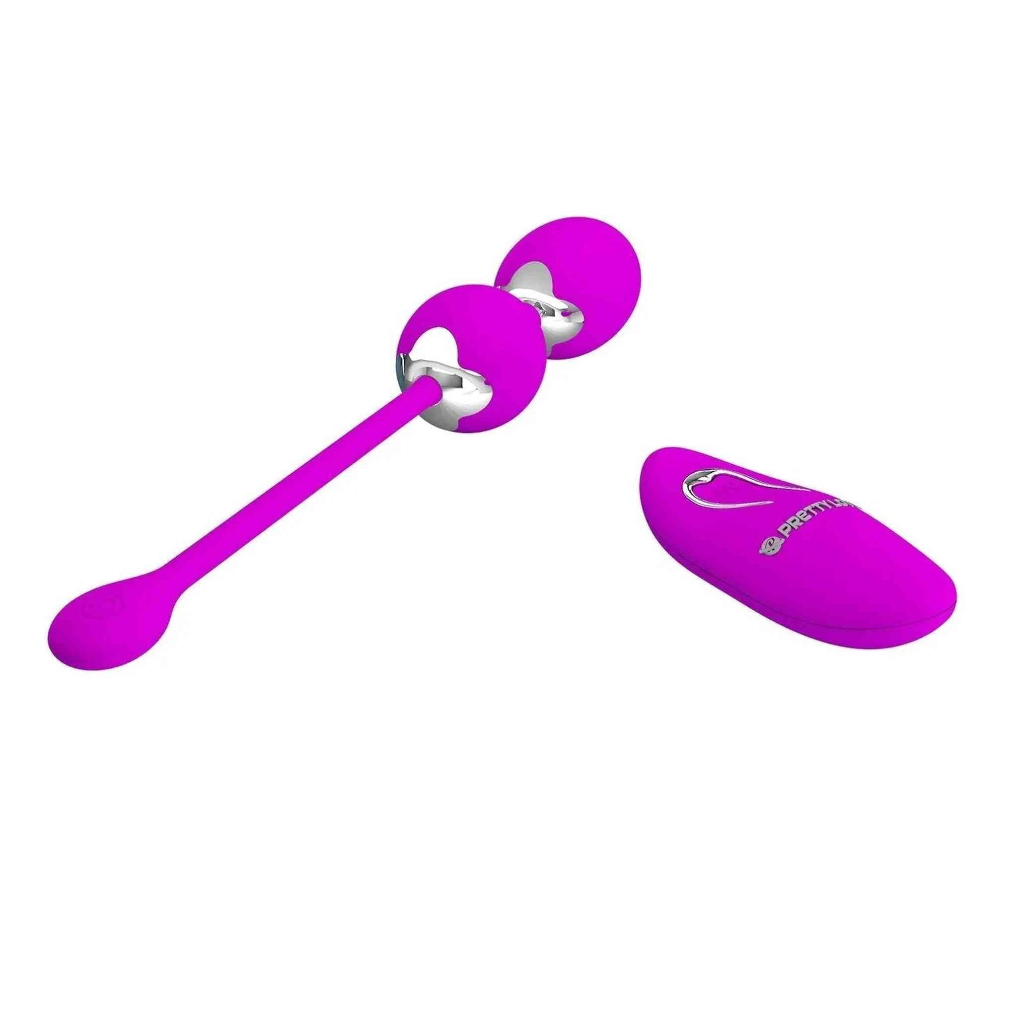 Pretty Love Willie - Palline vibranti wireless con 12 modalità di vibrazione