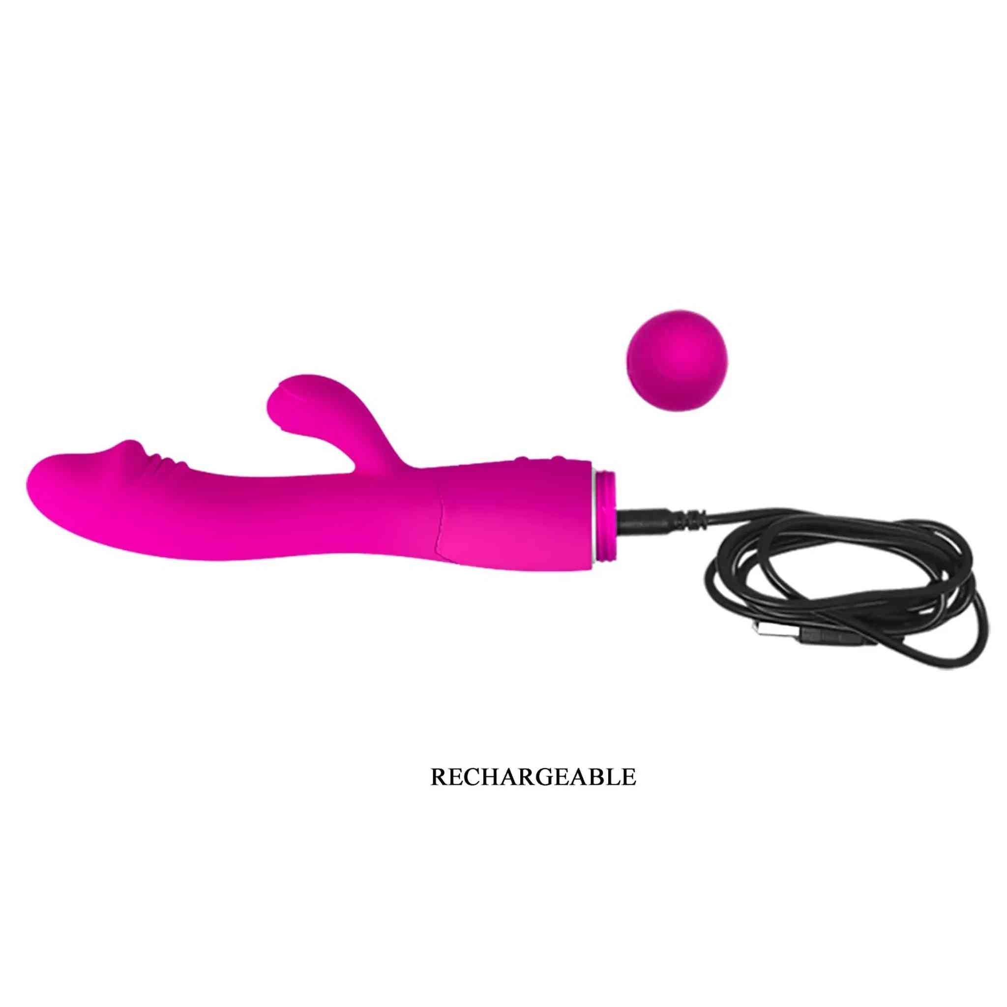 Snappy Vibratore Rabbit Ricaricabile con 30 vibrazioni