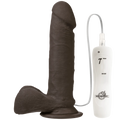 The Vibro Realistic Cock 6 inch Black