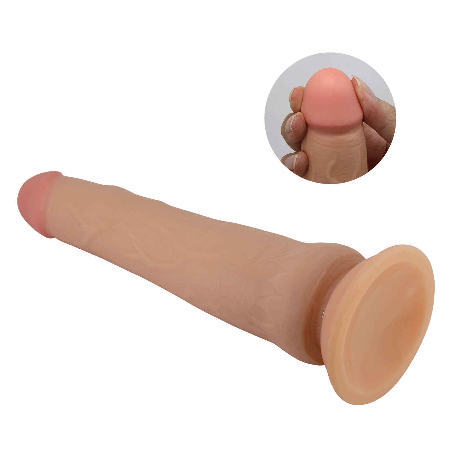 Tiemeyer Dildo Scappellabile Senza Testicoli