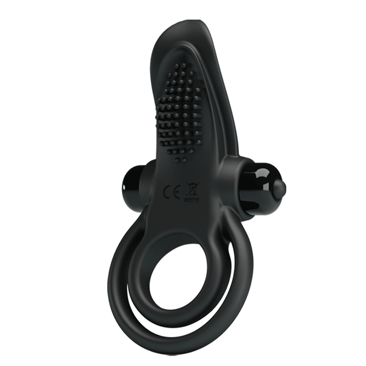 Vibrating Penis Ring Black