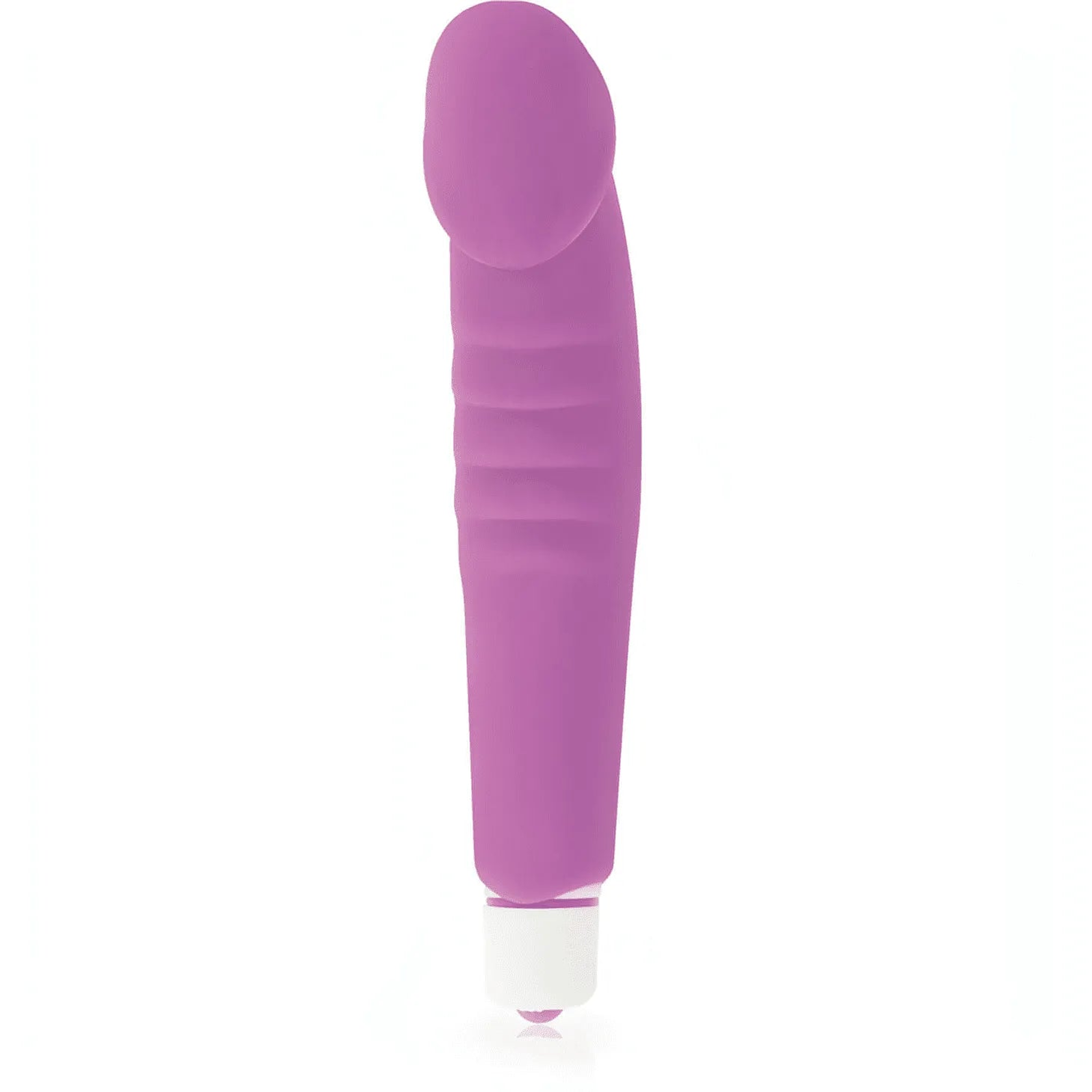 Vibratore Design a forma fallica per Stimolazione del Punto G con nervature stimolanti - Silicone, 7 modalità di vibrazione, Vio