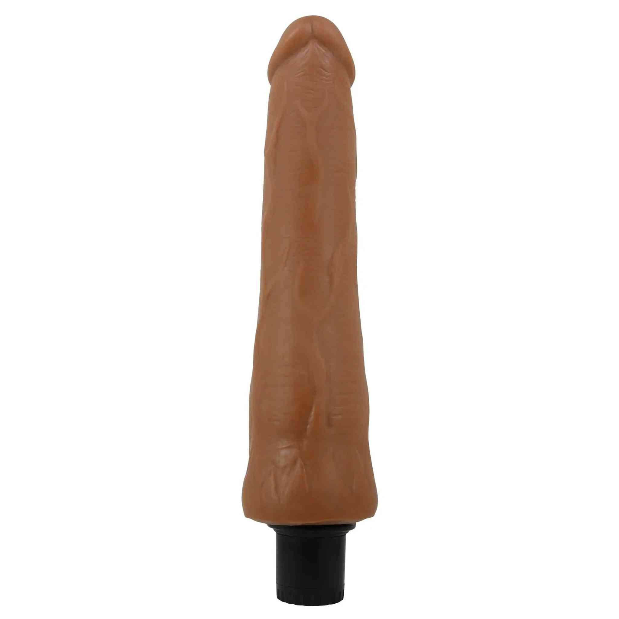 Vibratore Realistico Scappellabile 25 cm Multivelocità