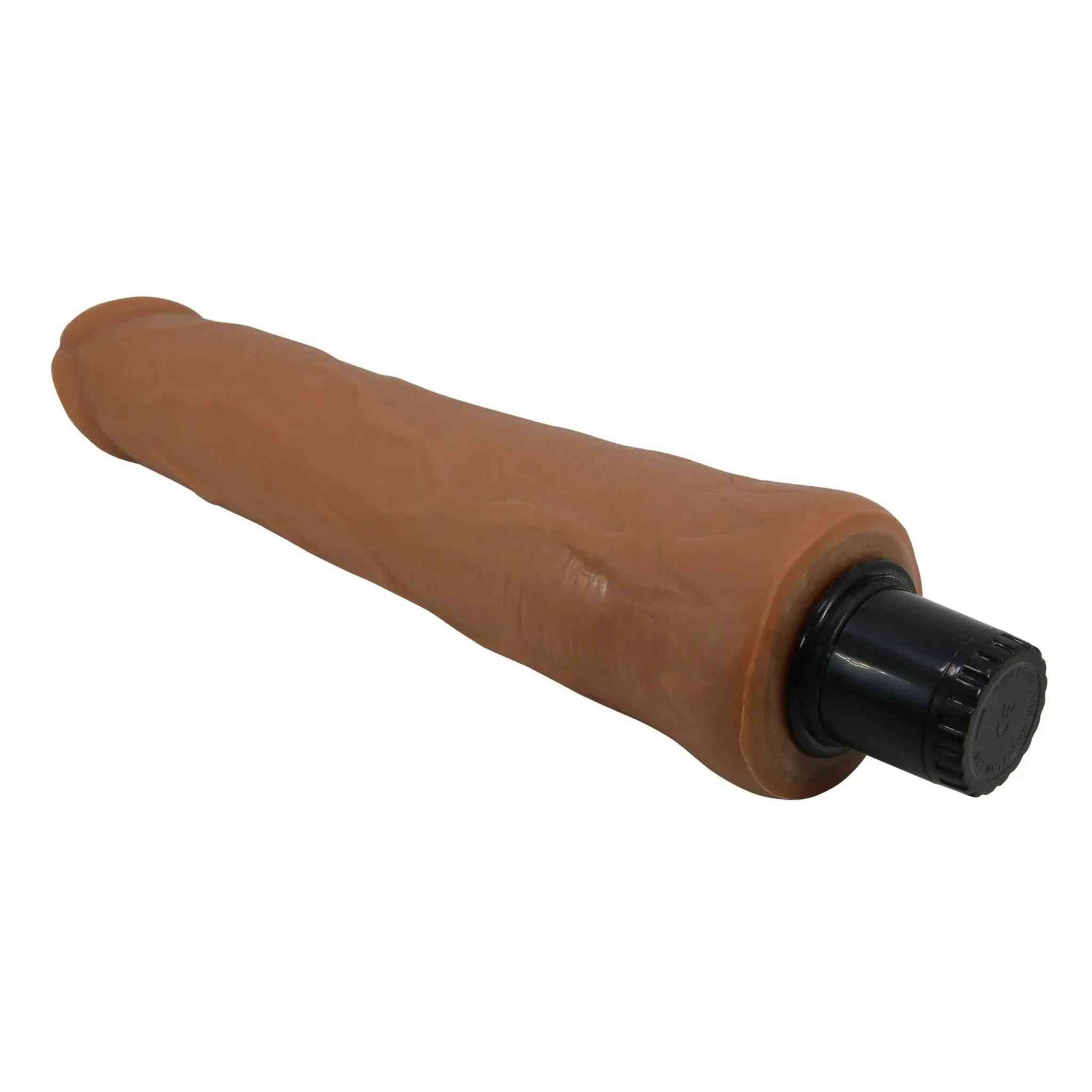 Vibratore Realistico Scappellabile 25 cm Multivelocità