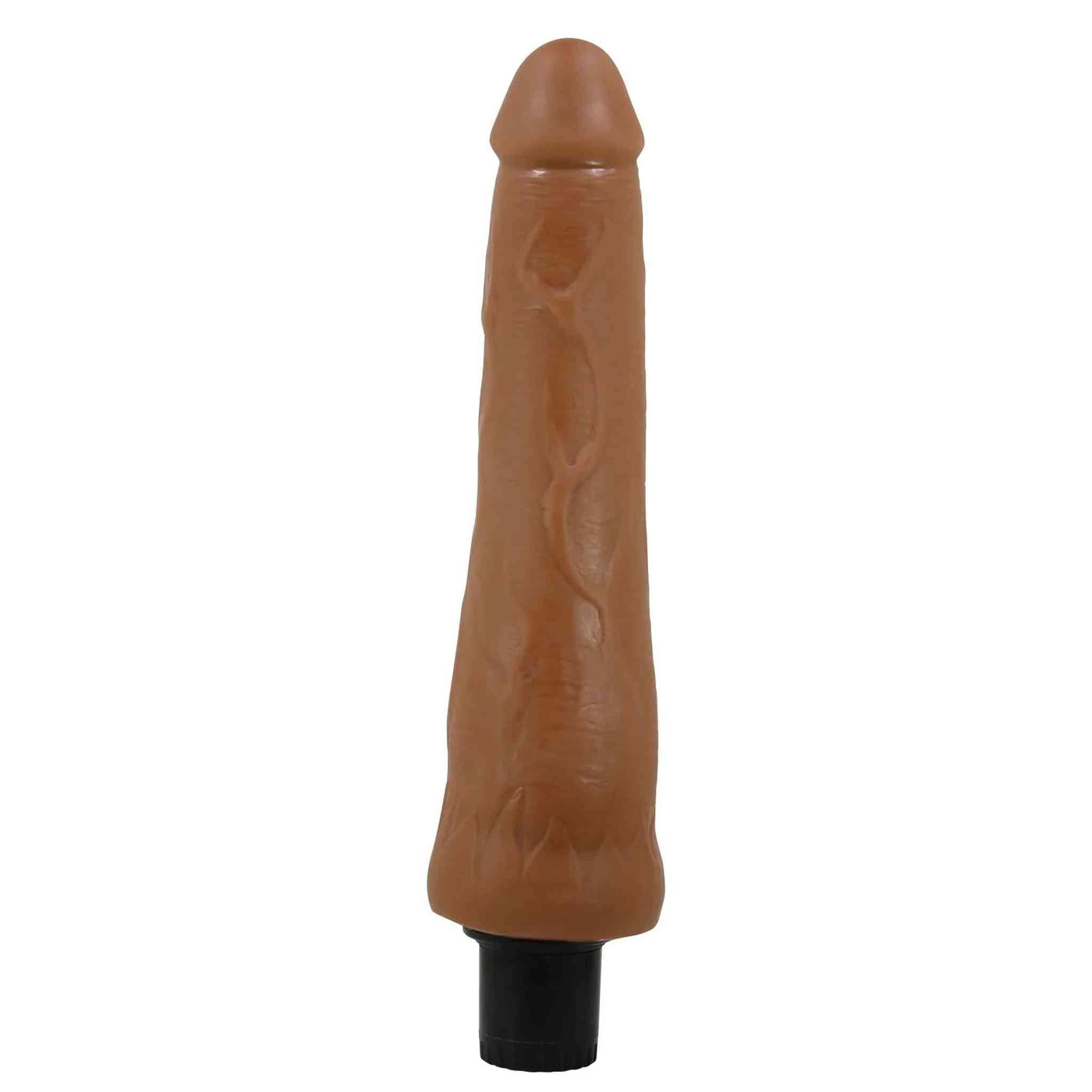 Vibratore Realistico Scappellabile 25 cm Multivelocità