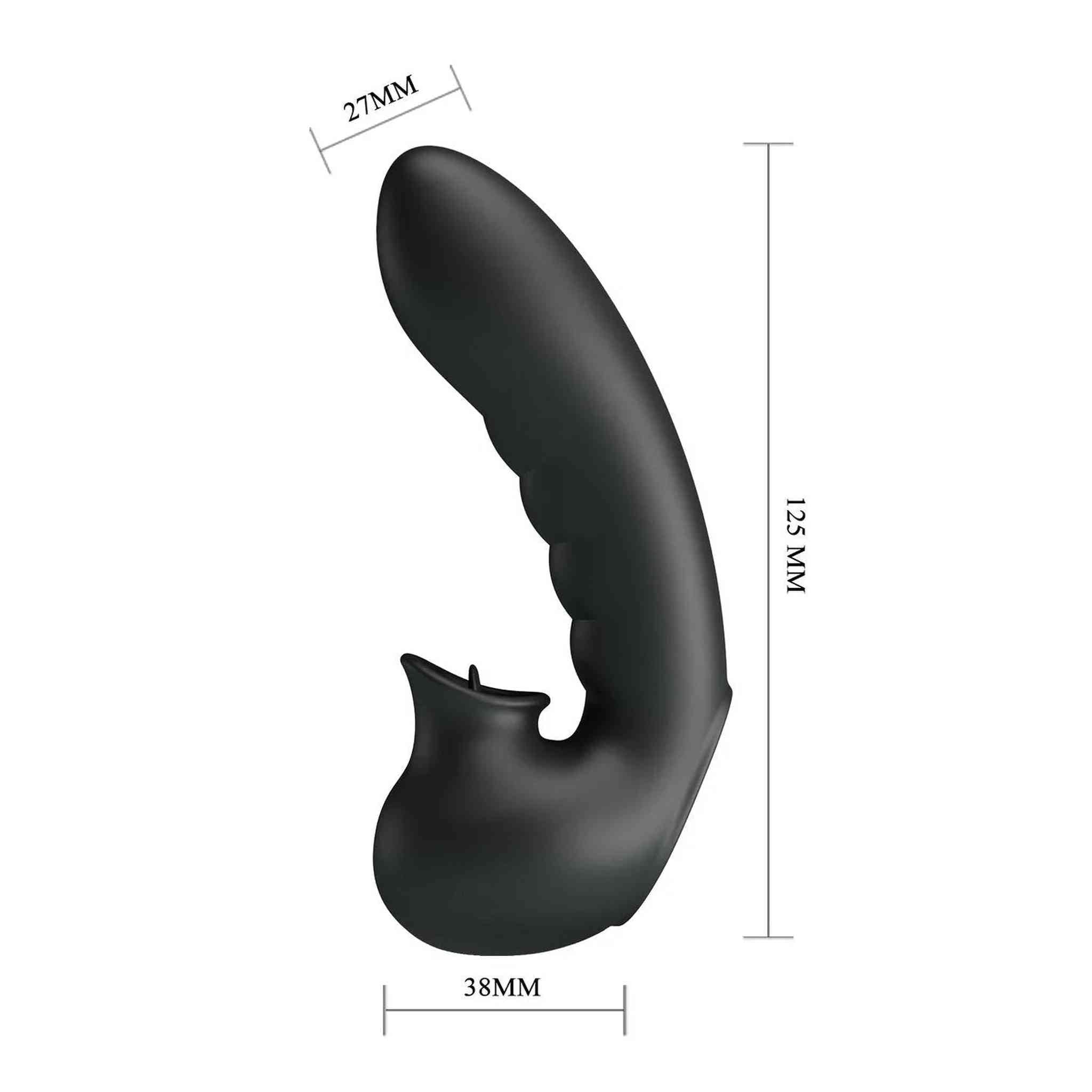 Vibratore da Fingering con 12 modalità di vibrazione e 3 di Tickling