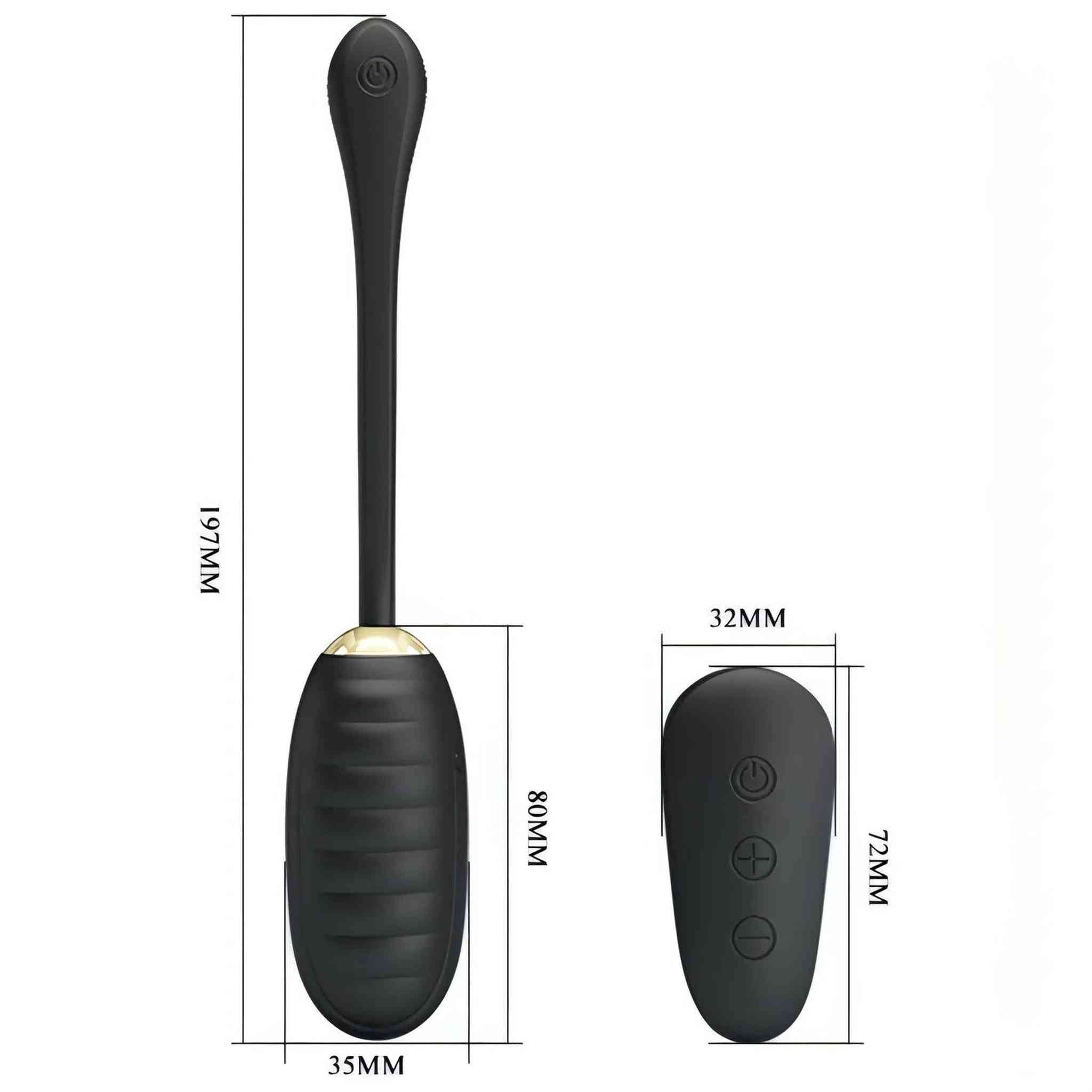 24K Ovulo Wireless con Potente motore con 12 diverse vibrazione