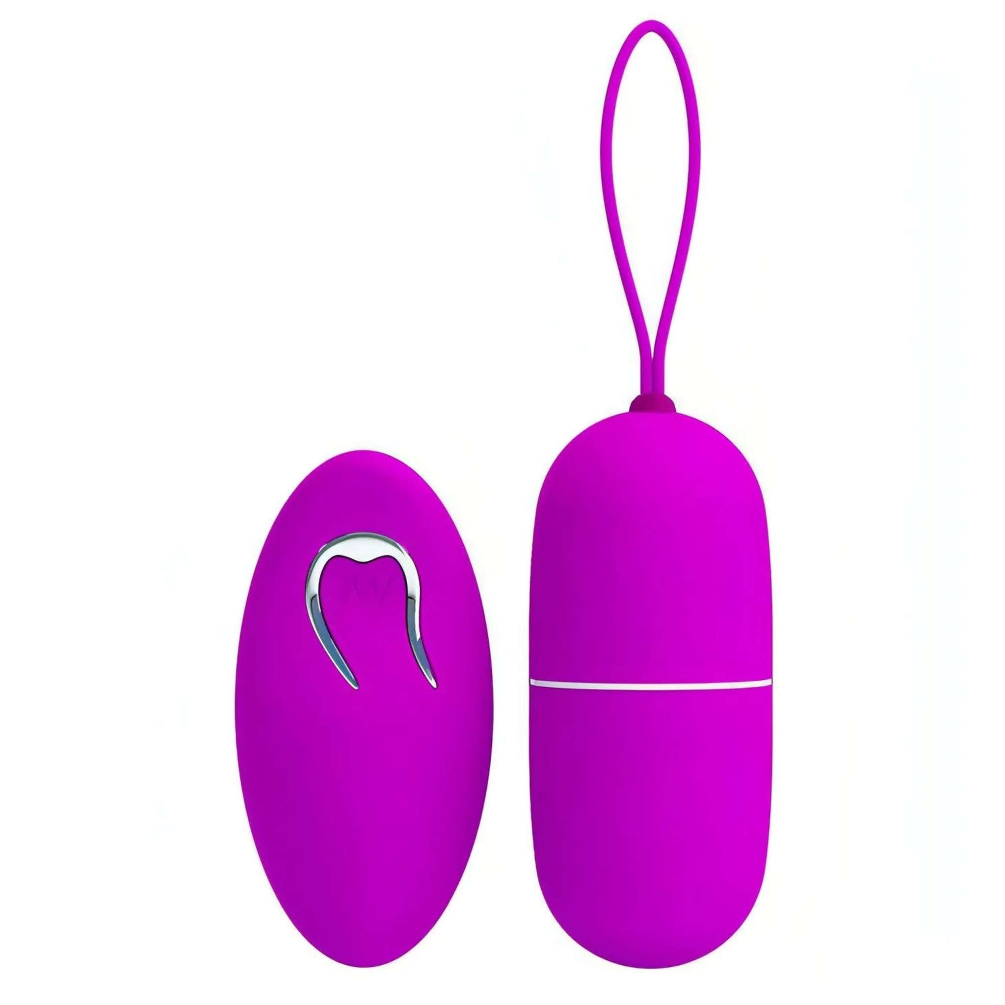 Arvin, ovetto vibrante wireless - Viola, silicone