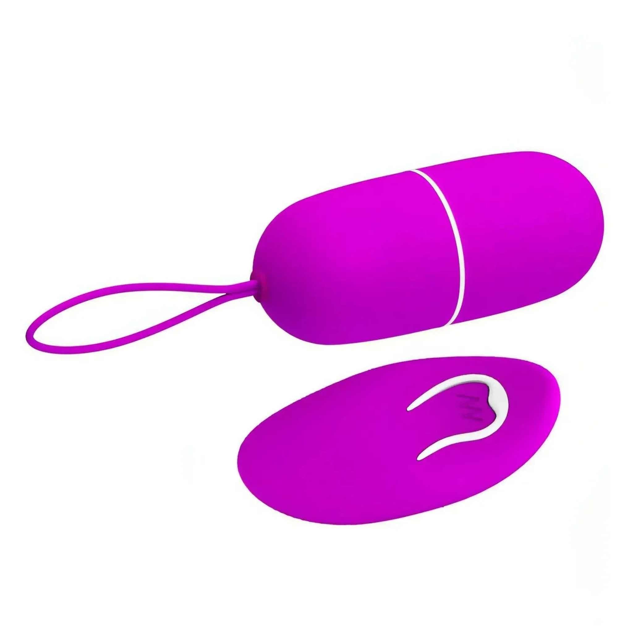 Arvin, ovetto vibrante wireless - Viola, silicone