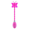 The Celine Bendable Butterfly Wand - Pink
