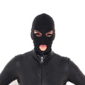 Classic Hood Occhi e Bocca Scoperti - Nero