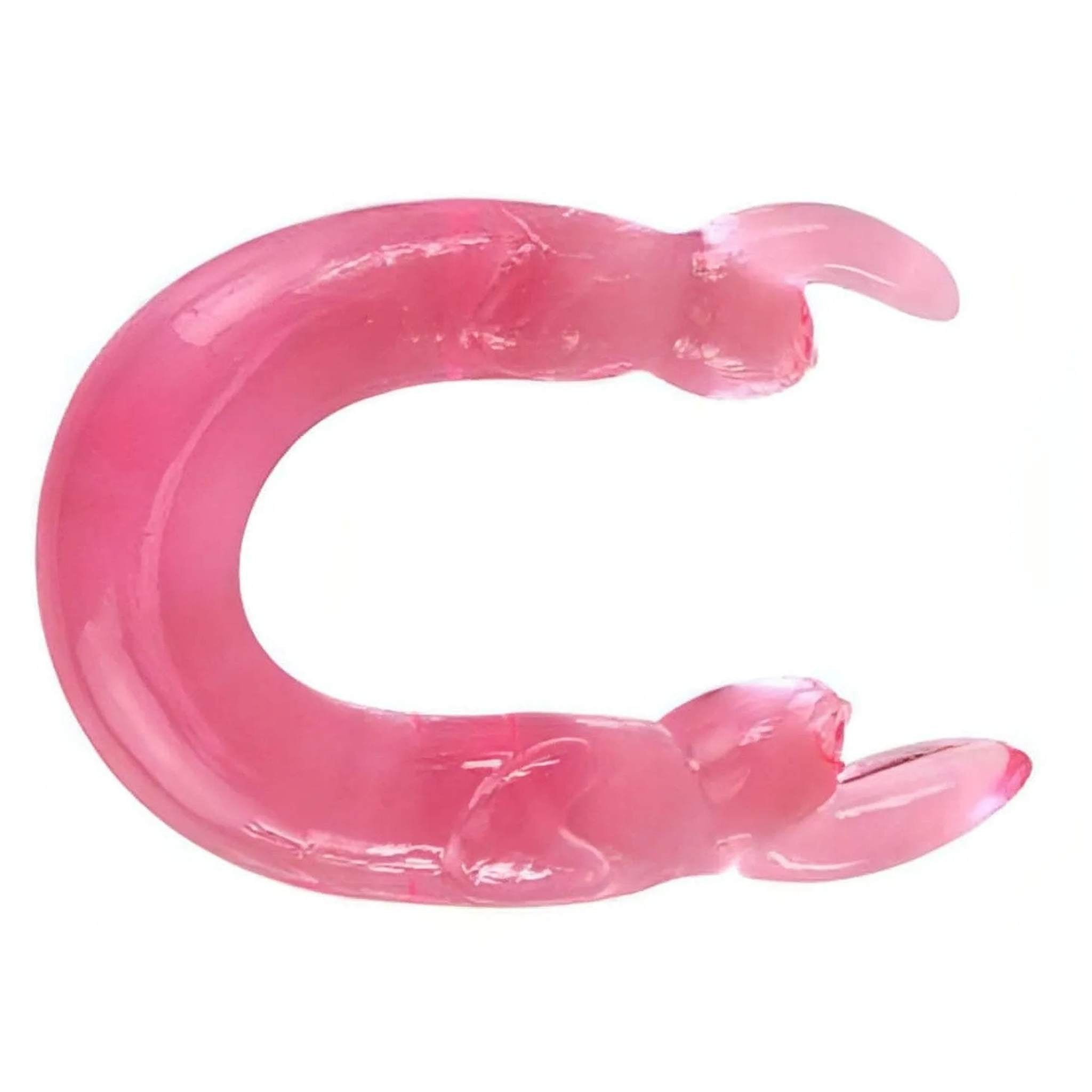 Double Rabbit Dildo - Pink