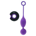 Abraza II - bolas vibrantes inalámbricas con control remoto inalámbrico - silicona médica