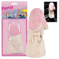 Penis-shaped sheath for car knob