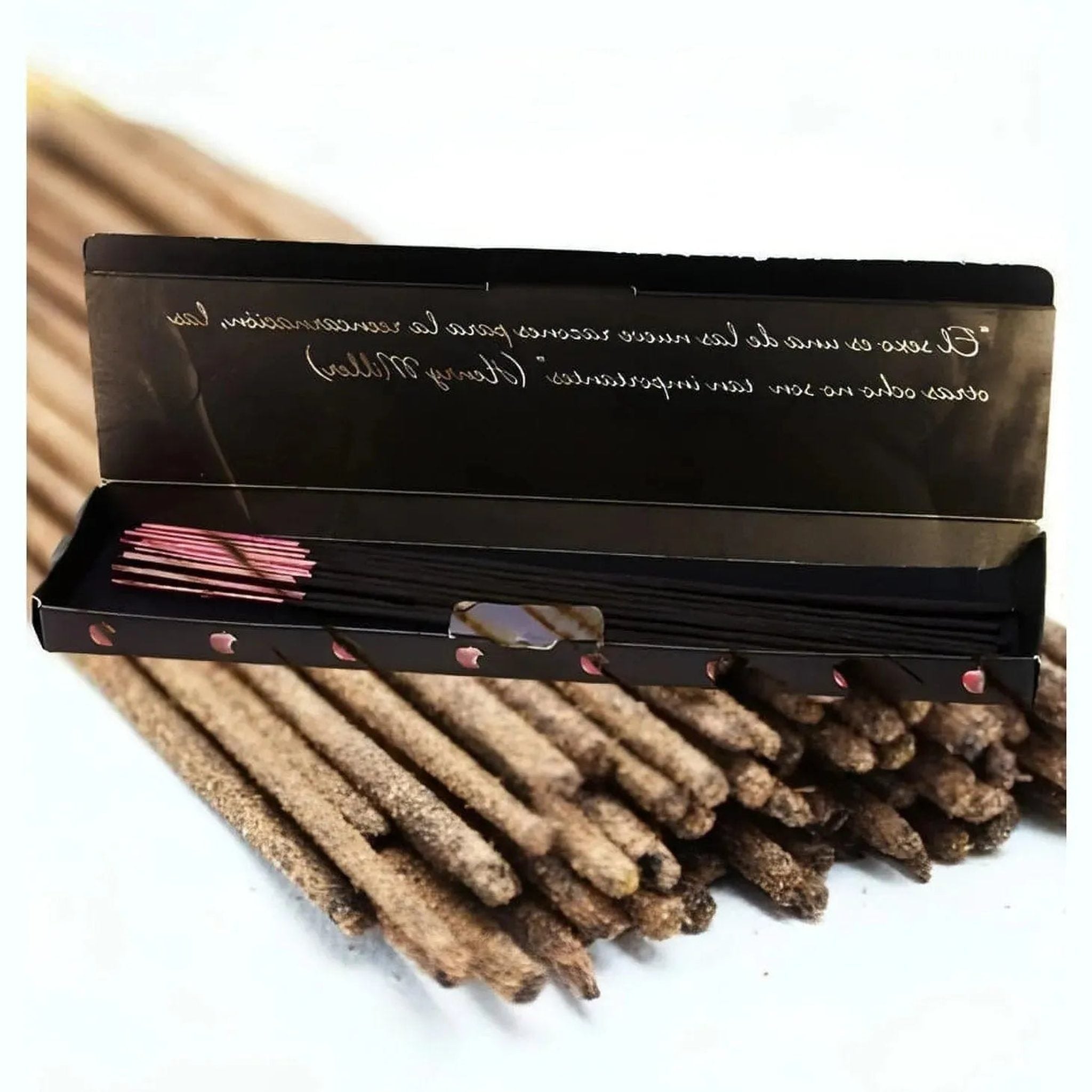 Incenso Erotico Afrodisiaco con Feromoni - Confezione da 20 sticks Gusto Caramello