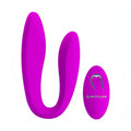 Letitia C-förmiger Paarvibrator mit 12 Vibrationen