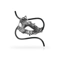 Silver Venetian Mask