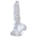 Mini phallus in transparent jelly 4''